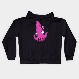 Pink Squid Kids Hoodie